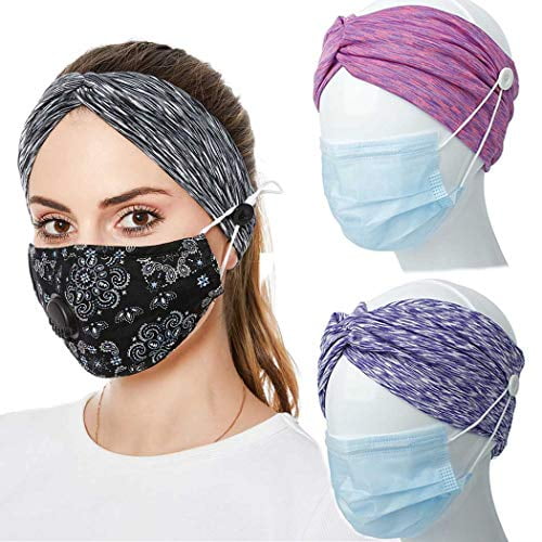 Details about Non Slip Headband with Button Hair Accessories for Women Stretchy Cross Hairband Details about Non Slip Headband with Button Hair Accessories for Women Stretchy Cross Hairband